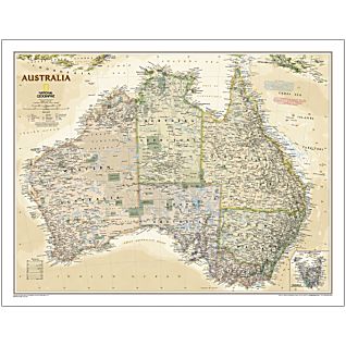 australia political map 30x24 2000 1020439
